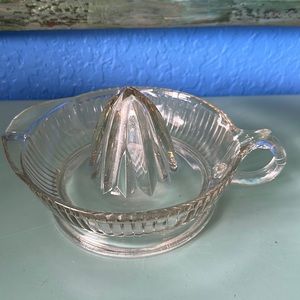Vintage Large Glass Juicer
